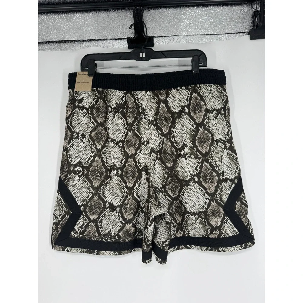 Jordan Dri Fit Diamond Mesh Basketball Shorts Mens XL Snake Snakeskin HF9907-133